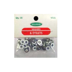 Sullivans Eyelets Small, White- 4 Mm