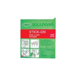 Sullivans Hook & Loop Stick-on, Beige- 20 Mm