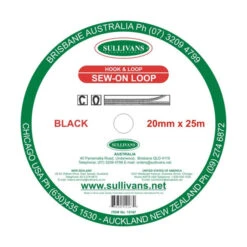 Sullivans Loop, Black- 20 Mm
