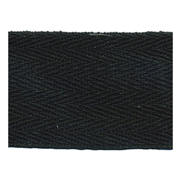 Sullivans Webbing Cotton, Black- 50mm 1 Sullivans Webbing Cotton, Black- 50mm