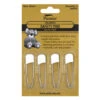 Sullivans Children's Safety Pins, White- 52mm