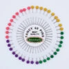 Sullivans Plastic Head Pins, 38mm Assorted Fluro- 40pc