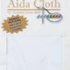 Aida Cloth 18 Count, White - 36 X 45 Cm