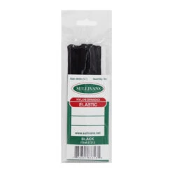 Sullivans Elastic, Black- 6 Mm