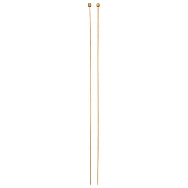 Bamboo Knitting Needles 35cm 1 Bamboo Knitting Needles 35cm