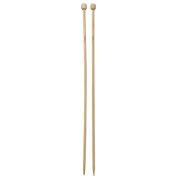 Bamboo Knitting Needles 35cm 12 Bamboo Knitting Needles 35cm - Image 12