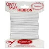 Crafty Saver Satin Ribbon, White- 3mm X 7m