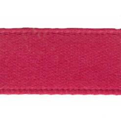 Double Sided Satin Ribbon, Hot Pink- 15mm X 4m
