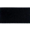 Double Sided Satin Ribbon, Black- 15mm X 4m