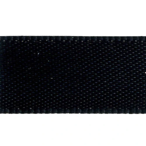 Double Sided Satin Ribbon, Black- 15mm X 4m 1 Double Sided Satin Ribbon, Black- 15mm X 4m