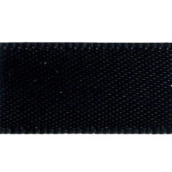 Double Sided Satin Ribbon, Black- 22mm X 3m