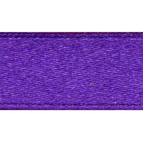 Double Sided Satin Ribbon, Purple- 38mm X 2m 1 Double Sided Satin Ribbon, Purple- 38mm X 2m