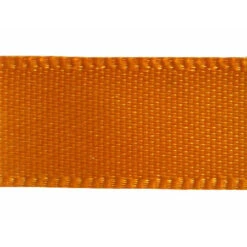 Double Sided Satin Ribbon, Bright Orange- 38mm X 2m