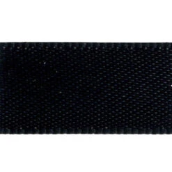 Double Sided Satin Ribbon, Black- 38mm X 2m