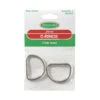 Sullivans D-Rings Size 25mm, Silver- 2pk