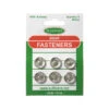 Sullivans Snap Fasteners Size 4, Silver- 6pk