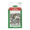 Sullivans Press Stud Kit, Silver- 5 Sets