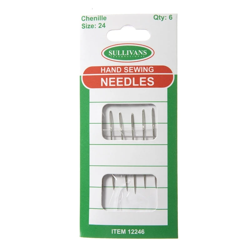 Hand Sewing Needles, Chenille Size 24- 6pk 1 Hand Sewing Needles, Chenille Size 24- 6pk