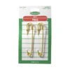 Sullivans Kilt Pins, Gold 77mm- 2pk