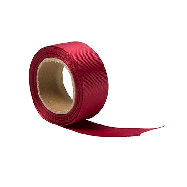 Grosgrain Ribbon, Wine- 24mm X 5m 1 Grosgrain Ribbon, Wine- 24mm X 5m