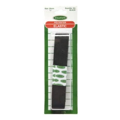 Sullivans Woven Elastic, Black- 20mm X 2m