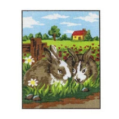 Sullivans Tapestry, Two Rabbits- 20x25cm