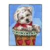 Sullivans Tapestry, Dog In Pot- 20x25cm