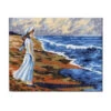 Sullivans Tapestry, Lady By Sea- 20x25cm