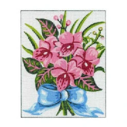 Sullivans Tapestry, Pink Flowers- 20x25cm